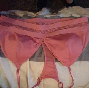 Xoxo mauve colored bralette/ Sportsbra